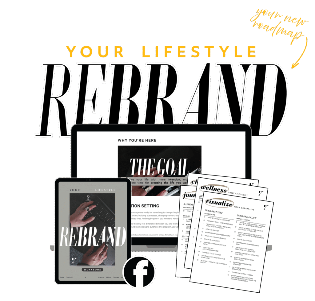 Your Lifestyle Rebrand - Package What's Included